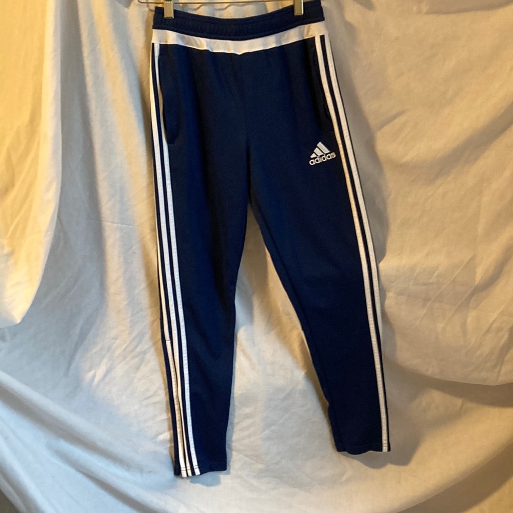 Adidas jogging pants blue